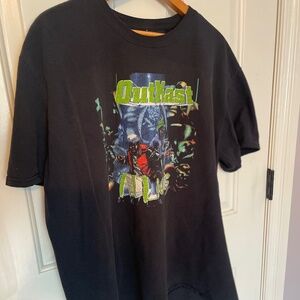 Outkast ATLiens Graphic Tee – Black Vintage Look (Possible Adult Medium)